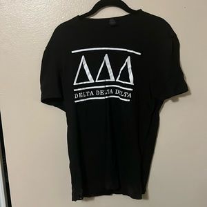 Black tridelta FSU panhellenic tshirt